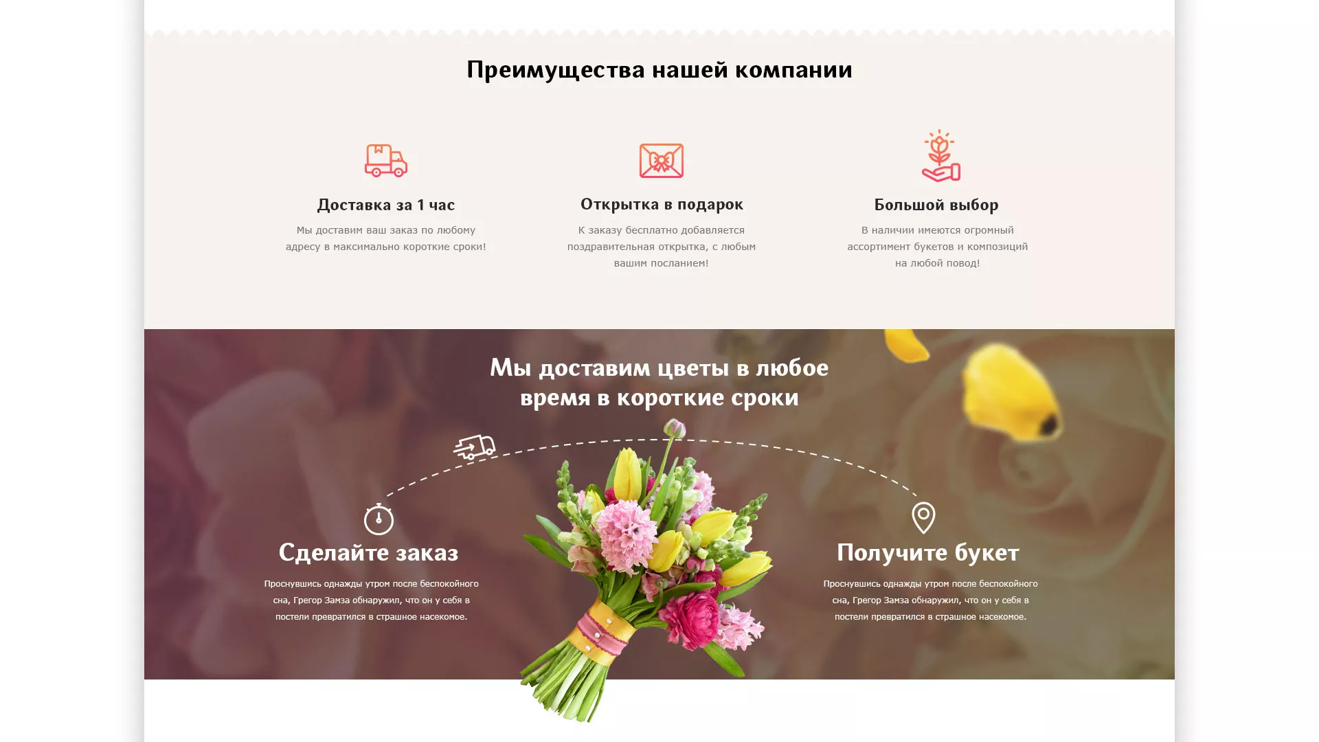 Создание интернет-магазина «Букет-онлайн» по цветам в Нюрбе