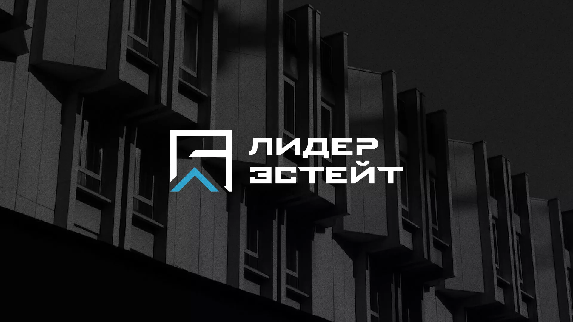 Разработка логотипа агентства недвижимости «Лидер Эстейт» в Нюрбе